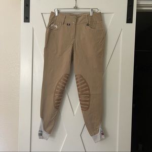 Equine Couture size 28 Breeches Beige